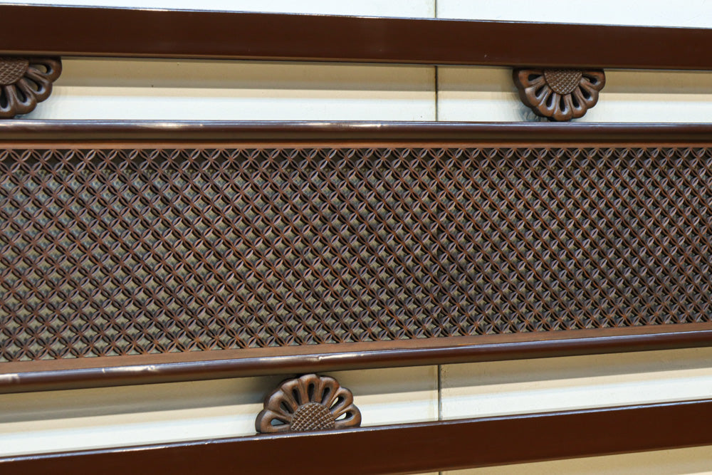 小さく繊細な青海波を敷き詰めた極上和モダンな欄間　EZ2604　在庫1枚