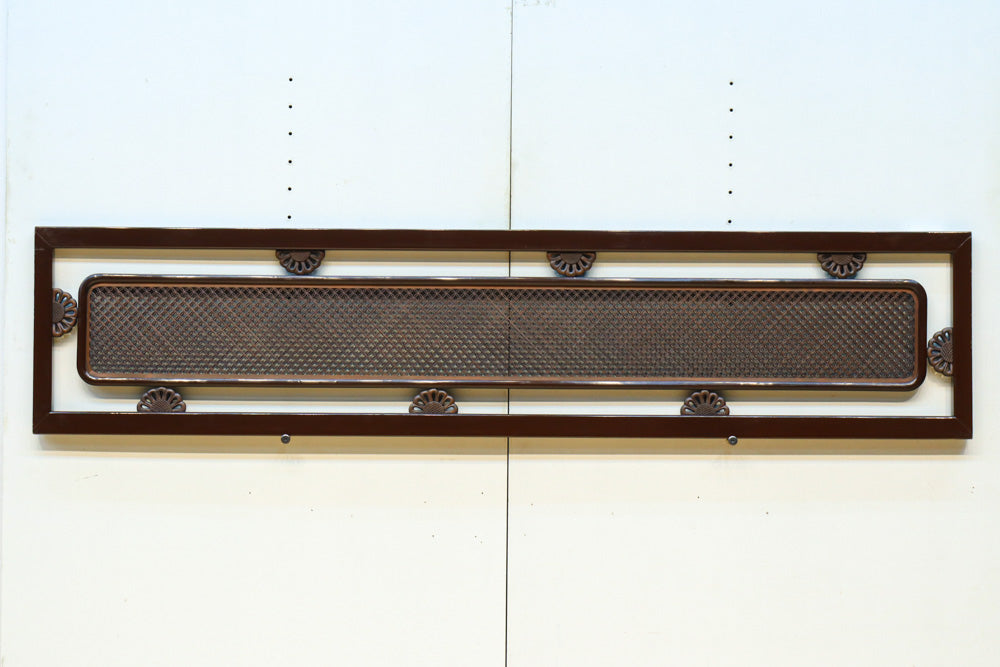 小さく繊細な青海波を敷き詰めた極上和モダンな欄間　EZ2604　在庫1枚