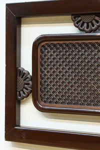 小さく繊細な青海波を敷き詰めた極上和モダンな欄間　EZ2604　在庫1枚