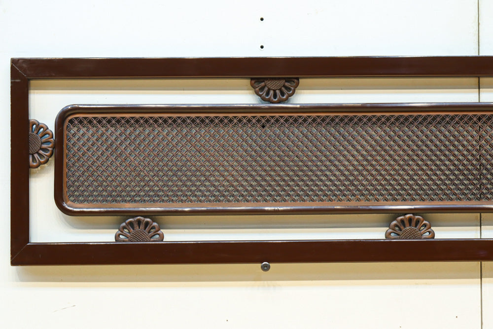 小さく繊細な青海波を敷き詰めた極上和モダンな欄間　EZ2604　在庫1枚