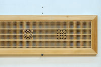 組子模様が上品な凛とした雰囲気を纏う欄間　EZ2605　在庫1枚