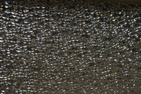 グリーンの花柄プレスガラスのレトロ感が可愛らしい中型ガラス欄間　EZ2607ab　在庫(a:1 b:0)枚