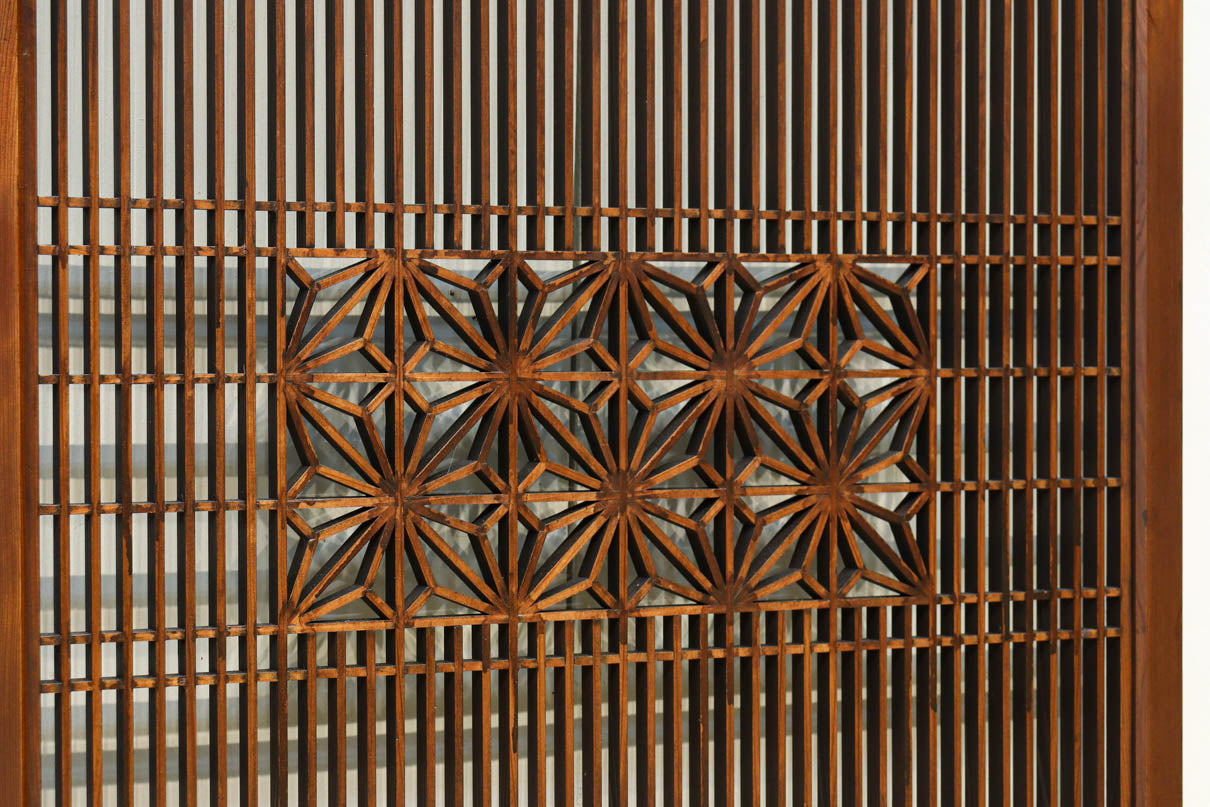 62 ❣️特価！値段交渉OK❣️麻の葉組子アクリル板入り　3枚一組 62 ❣️特価！値段交渉OK❣️麻の葉組子アクリル板入り 3枚一