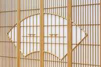 扇窓絵が上品な書院セット　EZ2610　在庫4枚1組