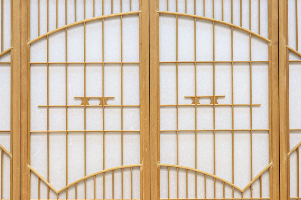 扇窓絵が上品な書院セット　EZ2610　在庫4枚1組