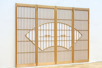 扇窓絵が上品な書院セット　EZ2610　在庫4枚1組