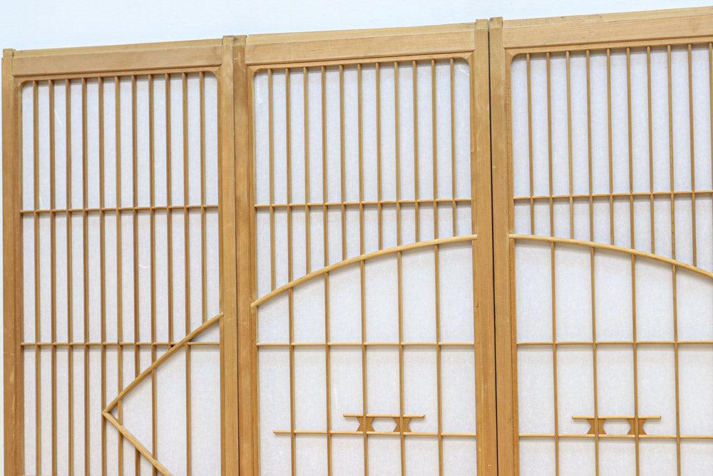 扇窓絵が上品な書院セット　EZ2610　在庫4枚1組