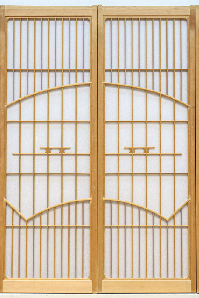 扇窓絵が上品な書院セット　EZ2610　在庫4枚1組