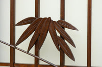 古色を帯びた風情溢れる竹雀の書院セット　EZ2612　在庫3枚一組