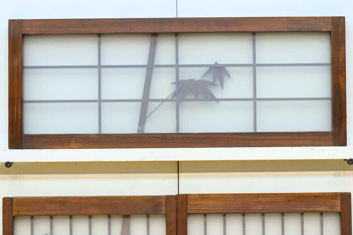 古色を帯びた風情溢れる竹雀の書院セット　EZ2612　在庫3枚一組