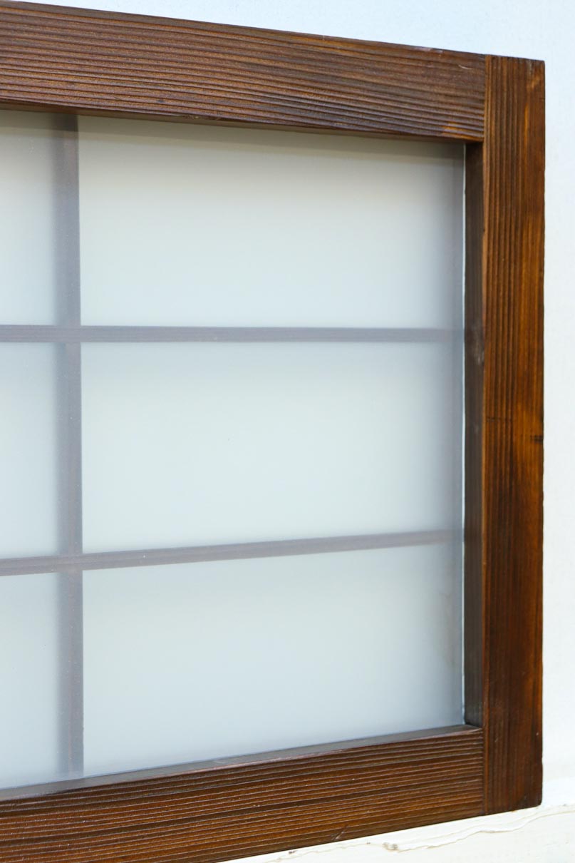 古色を帯びた風情溢れる竹雀の書院セット　EZ2612　在庫3枚一組