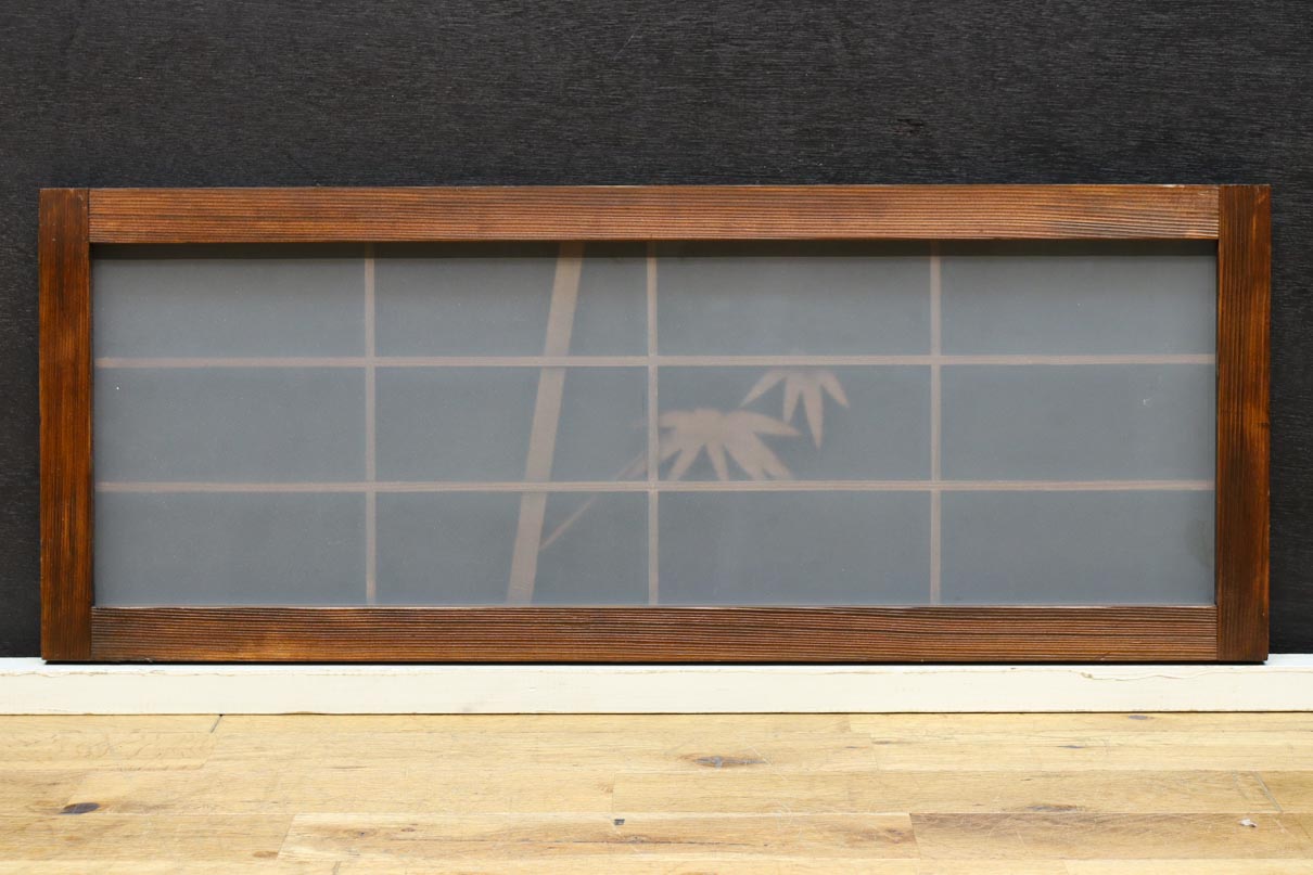 古色を帯びた風情溢れる竹雀の書院セット　EZ2612　在庫3枚一組