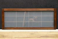 古色を帯びた風情溢れる竹雀の書院セット　EZ2612　在庫3枚一組