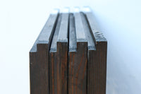 麻の葉帯模様が美しい欄間・書院セット　EZ2629　在庫5枚1組