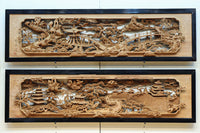 Deeply carved transom EZ2639ab