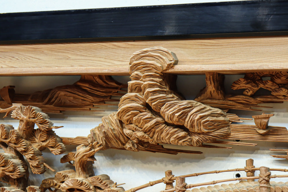 Deeply carved transom EZ2639ab