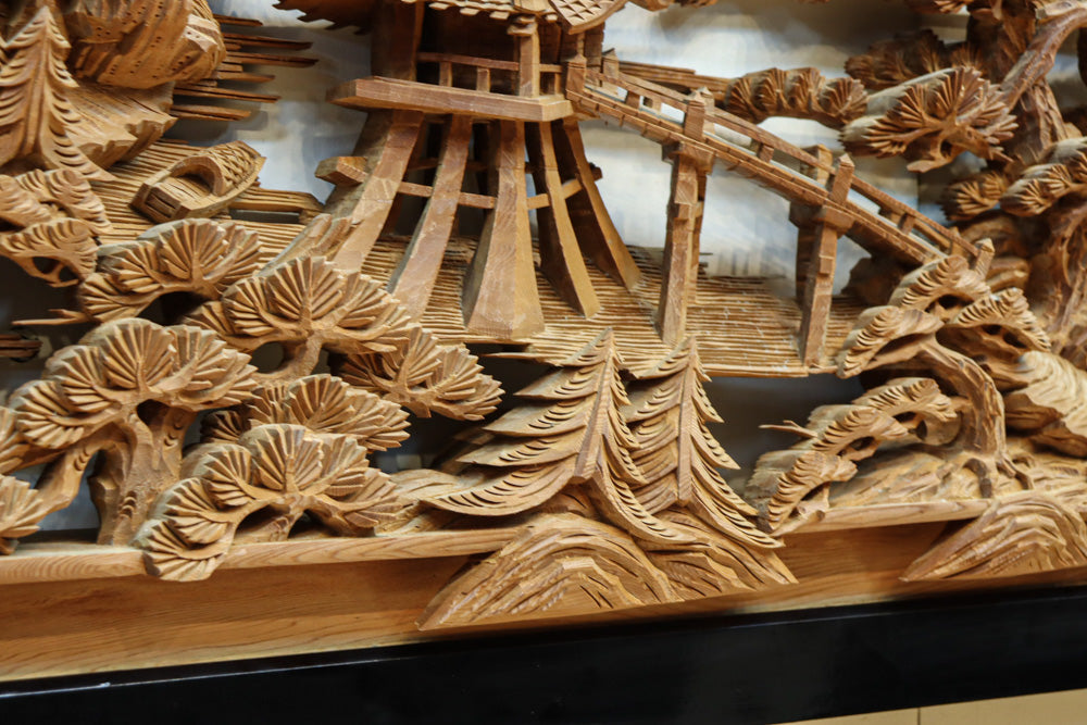 Deeply carved transom EZ2639ab