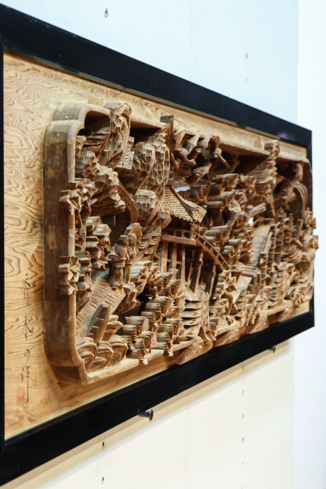 Deeply carved transom EZ2639ab