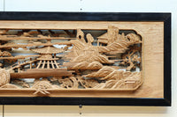 Deeply carved transom EZ2639ab