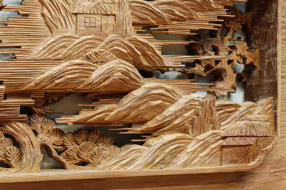 Deeply carved transom EZ2639ab