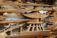 Deeply carved transom EZ2639ab