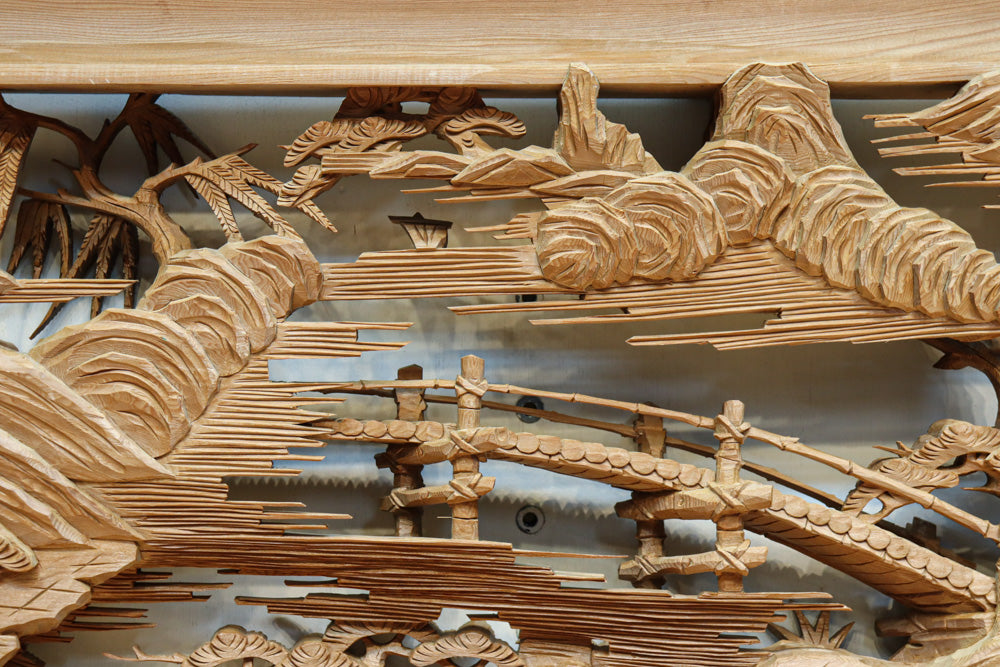 Deeply carved transom EZ2639ab