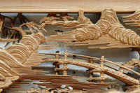 Deeply carved transom EZ2639ab