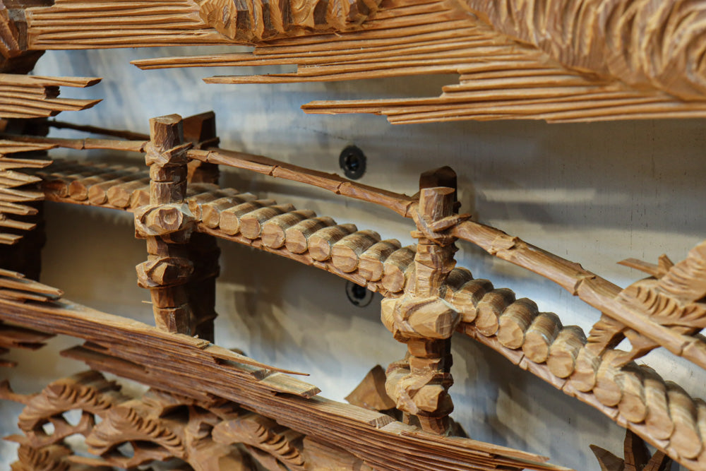 Deeply carved transom EZ2639ab