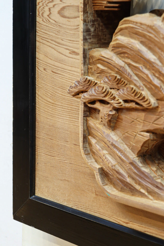 Deeply carved transom EZ2639ab