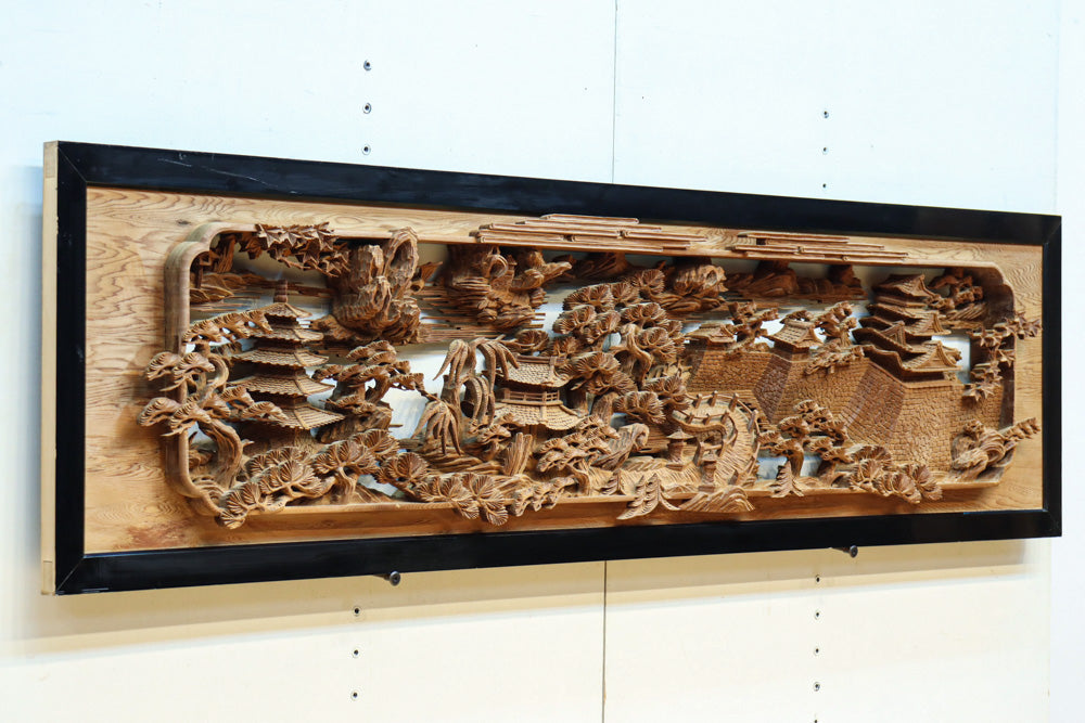 Deeply carved transom EZ2639ab
