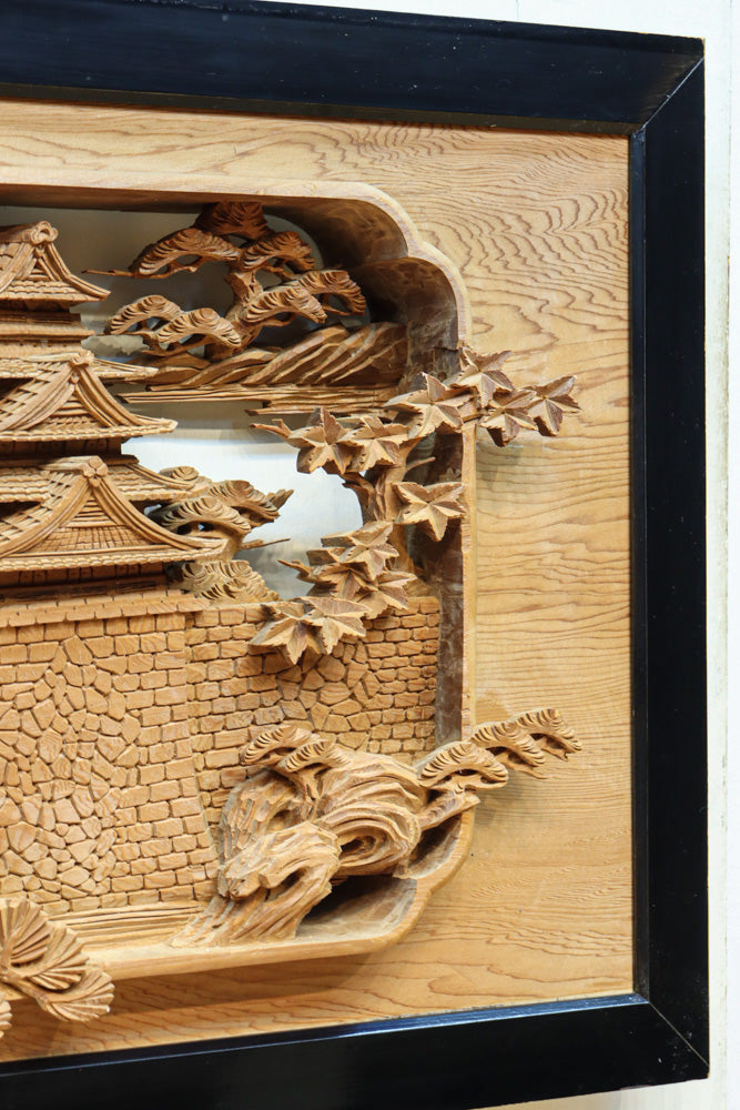 Deeply carved transom EZ2639ab