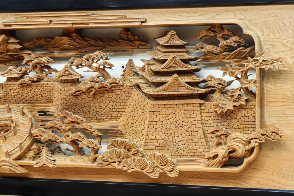 Deeply carved transom EZ2639ab