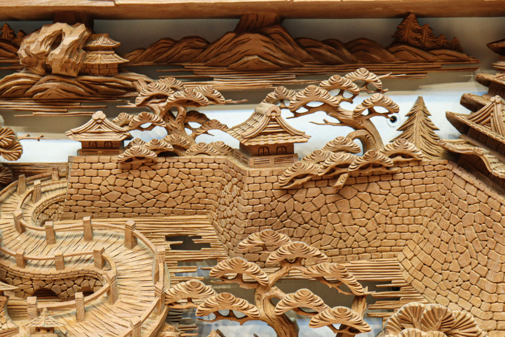 Deeply carved transom EZ2639ab