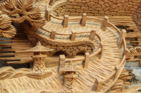 Deeply carved transom EZ2639ab