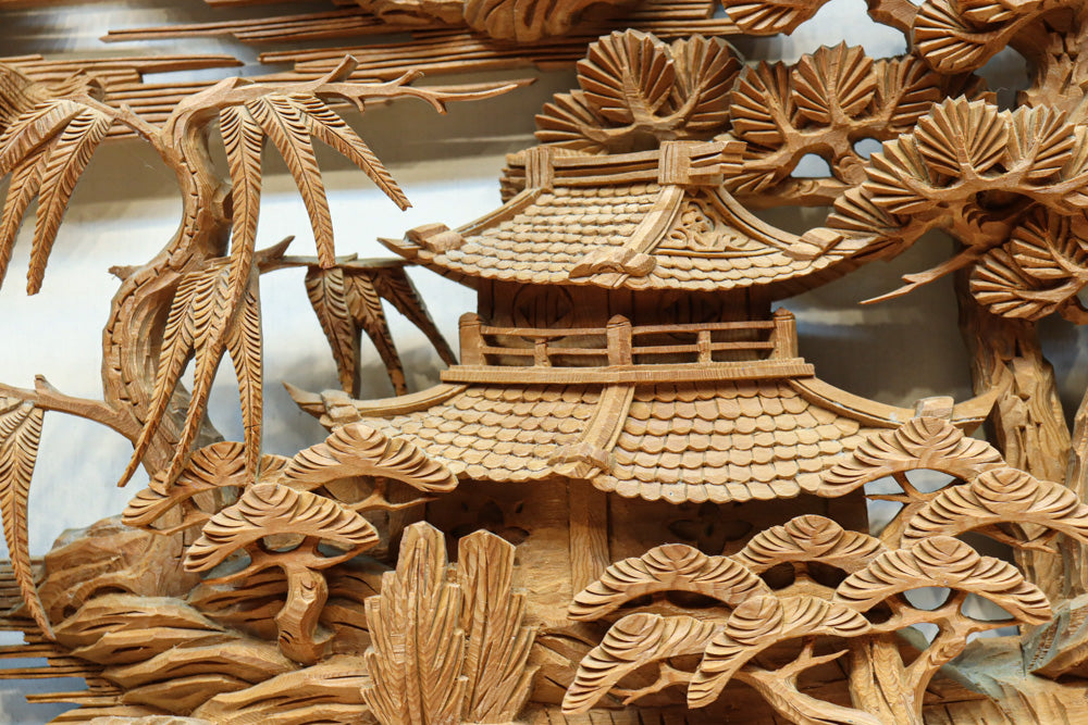 Deeply carved transom EZ2639ab