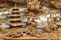 Deeply carved transom EZ2639ab