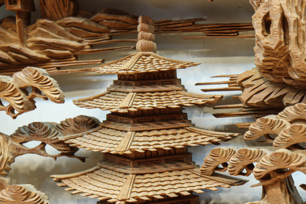 Deeply carved transom EZ2639ab