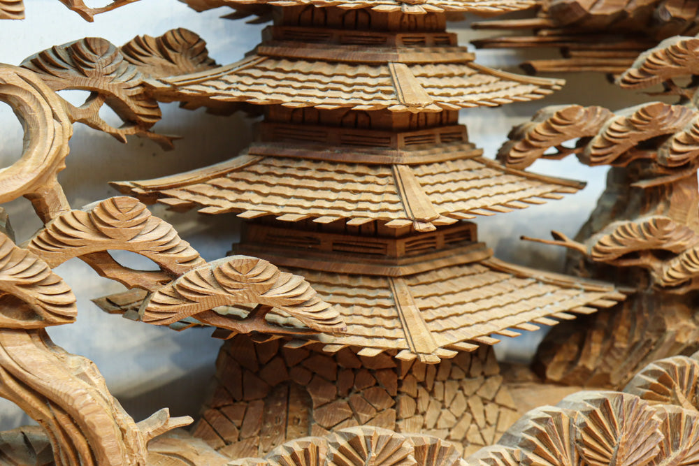 Deeply carved transom EZ2639ab