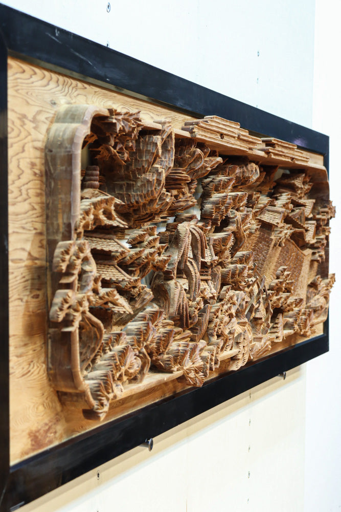 Deeply carved transom EZ2639ab