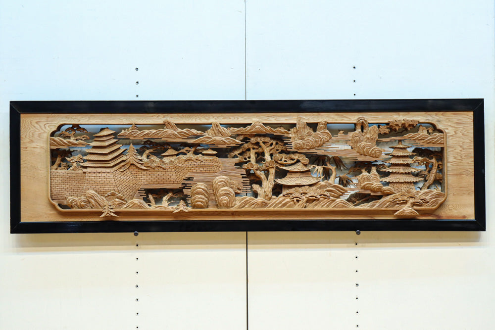 Deeply carved transom EZ2639ab