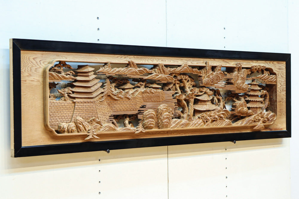Deeply carved transom EZ2639ab