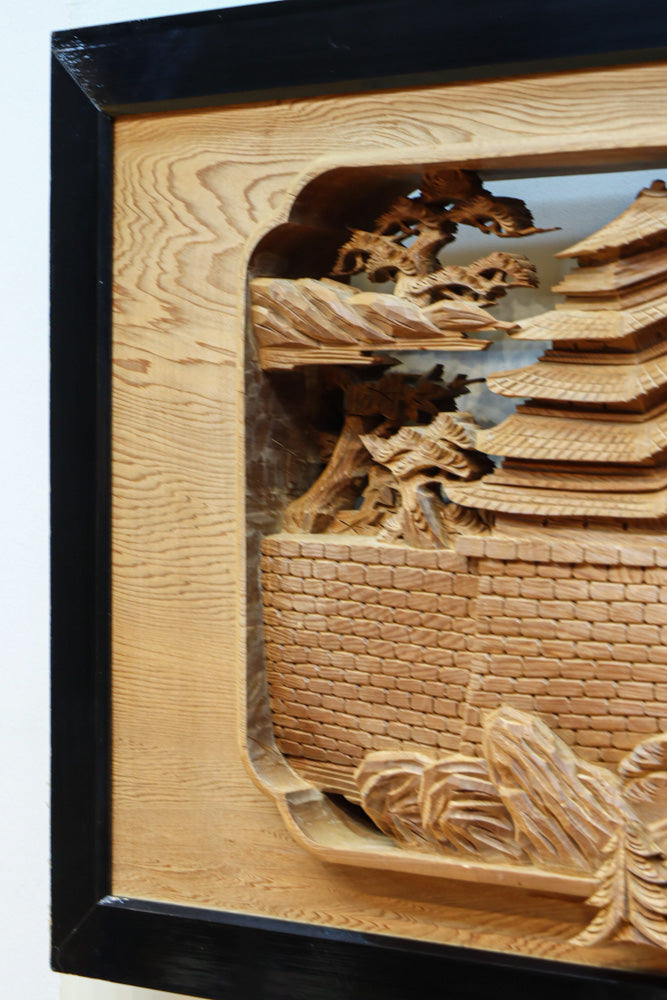 Deeply carved transom EZ2639ab