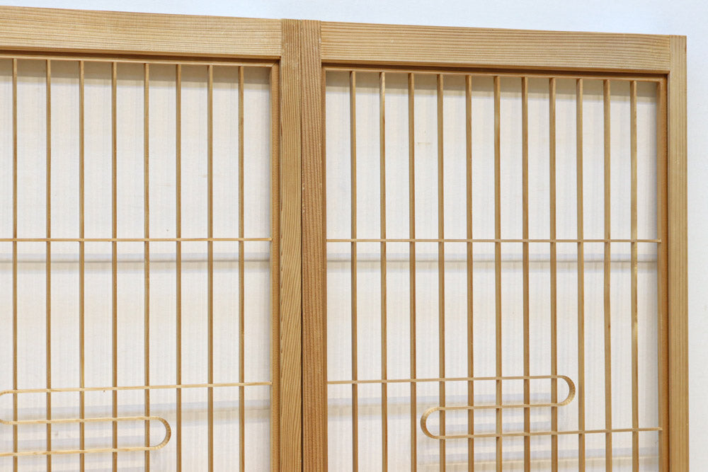 【専用】アイク様　飾り組子　４枚セット 流水模様と蜀江組子装飾で雅な雰囲気ある書院セット EZ2658 在庫