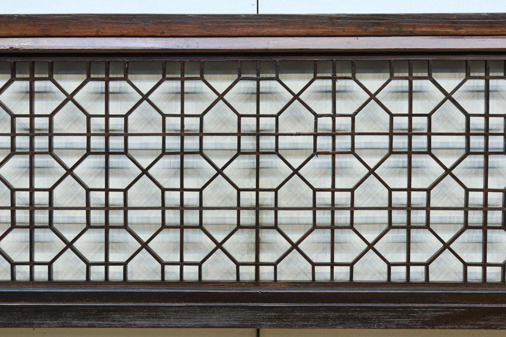 蜀江組子で埋め尽くした稀少欄間 EZ2667 在庫1枚 – 古福庵