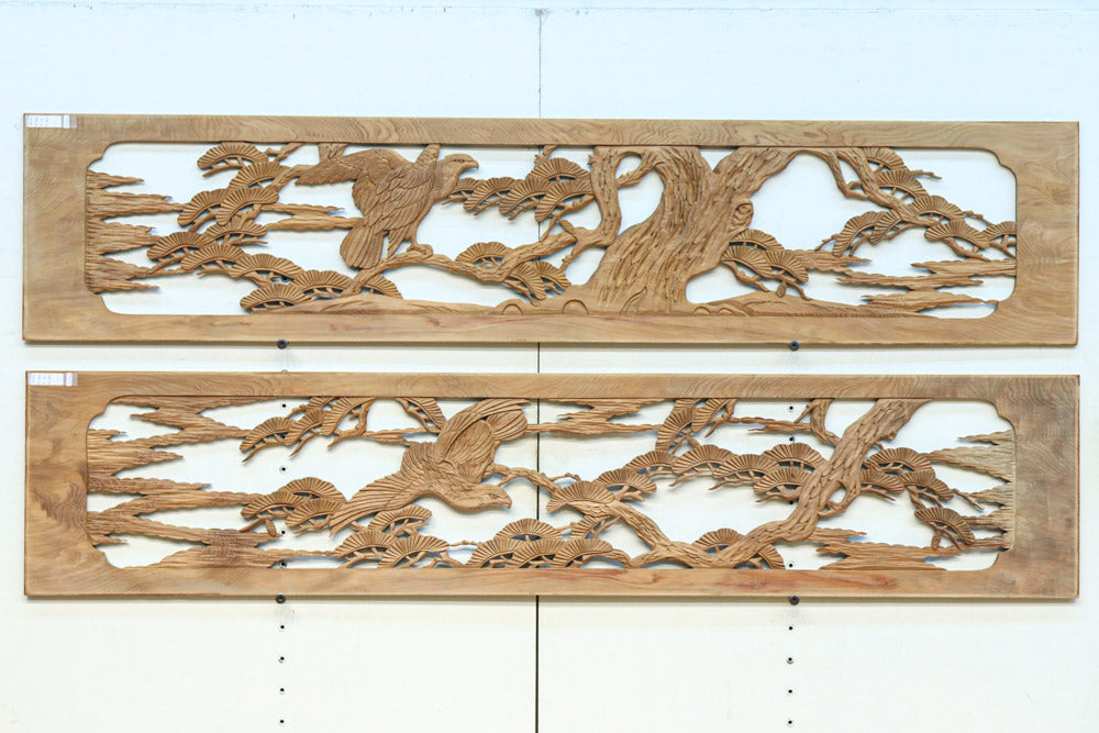 Carved ranma parts EZ2695ab