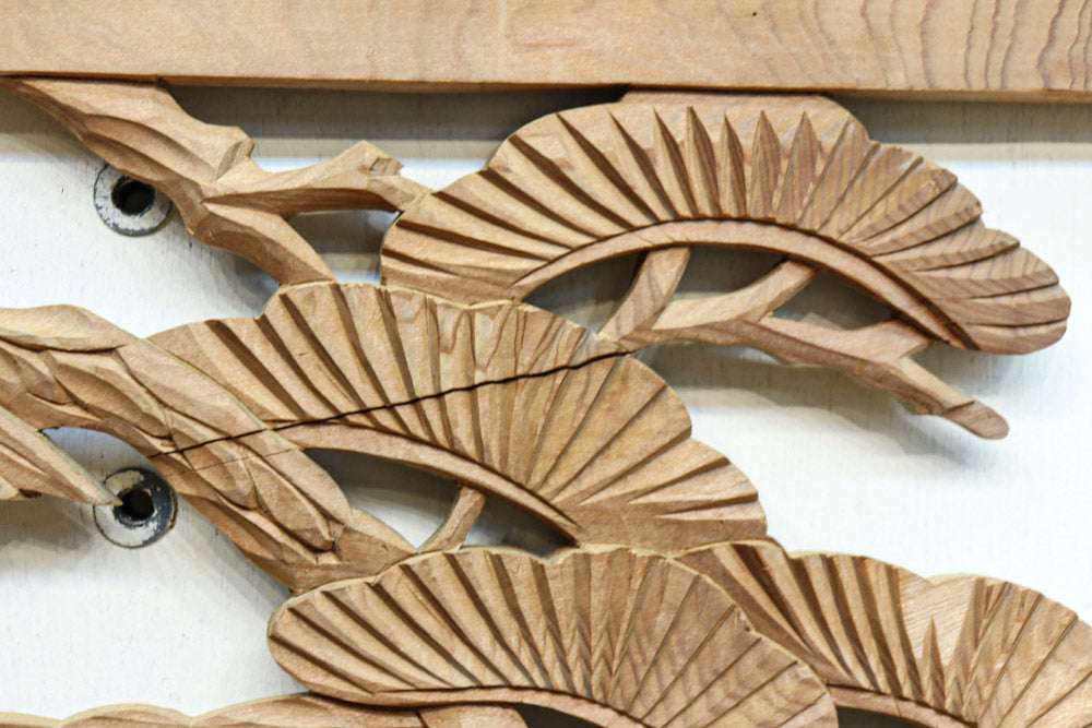 Carved ranma parts EZ2695ab