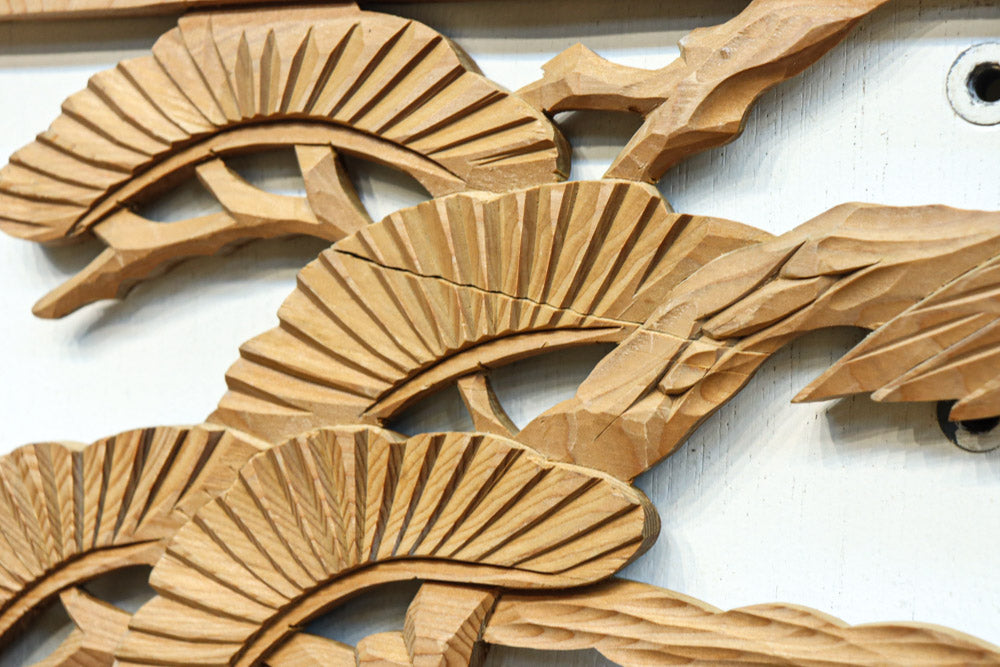 Carved ranma parts EZ2695ab