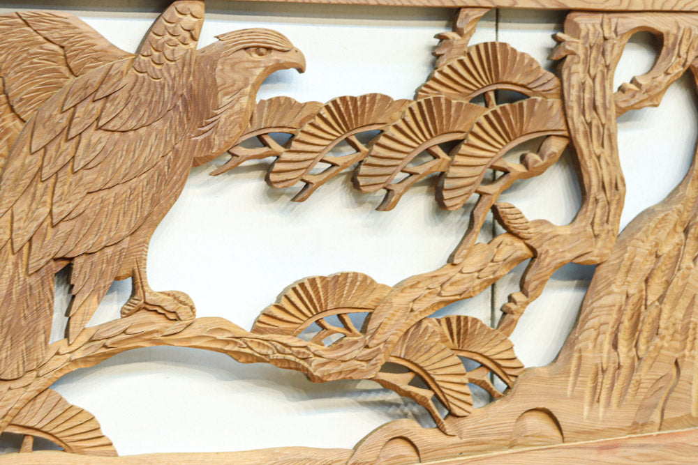 Carved ranma parts EZ2695ab