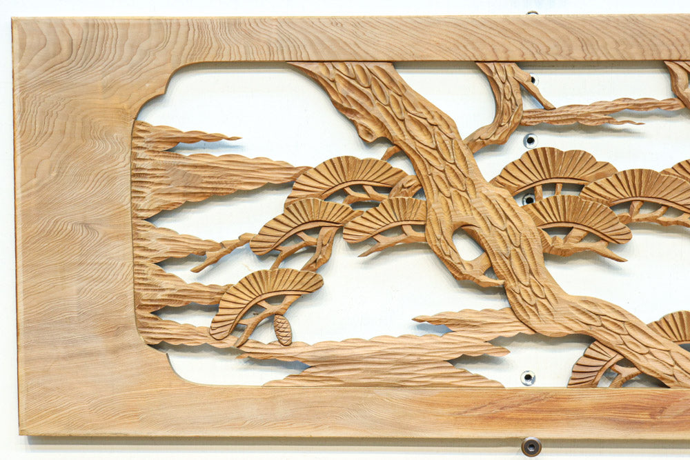 Carved ranma parts EZ2695ab