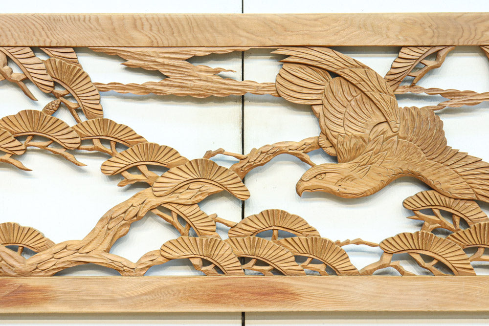 Carved ranma parts EZ2695ab